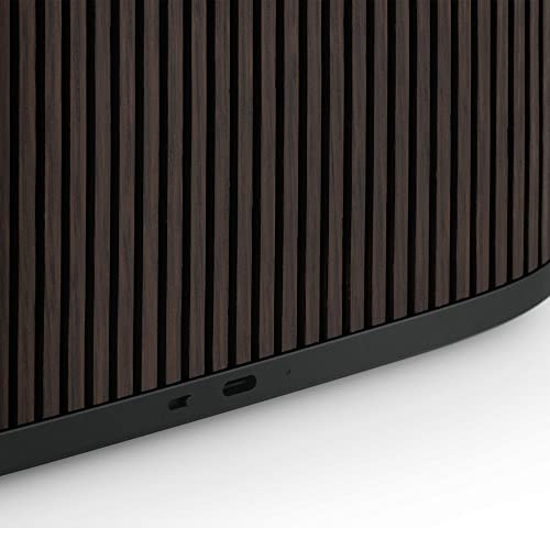 A5 Beosound - Modular Portable Bluetooth Speaker with 360° Sound, Wireless Charging, Long Battery Life, Indoor & Outdoor, Dark Oak