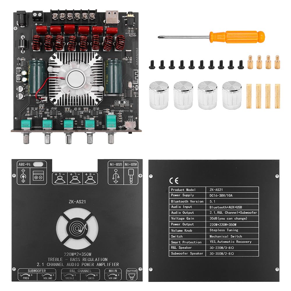 DollaTek 2.1 Bluetooth Power Amplifier Board