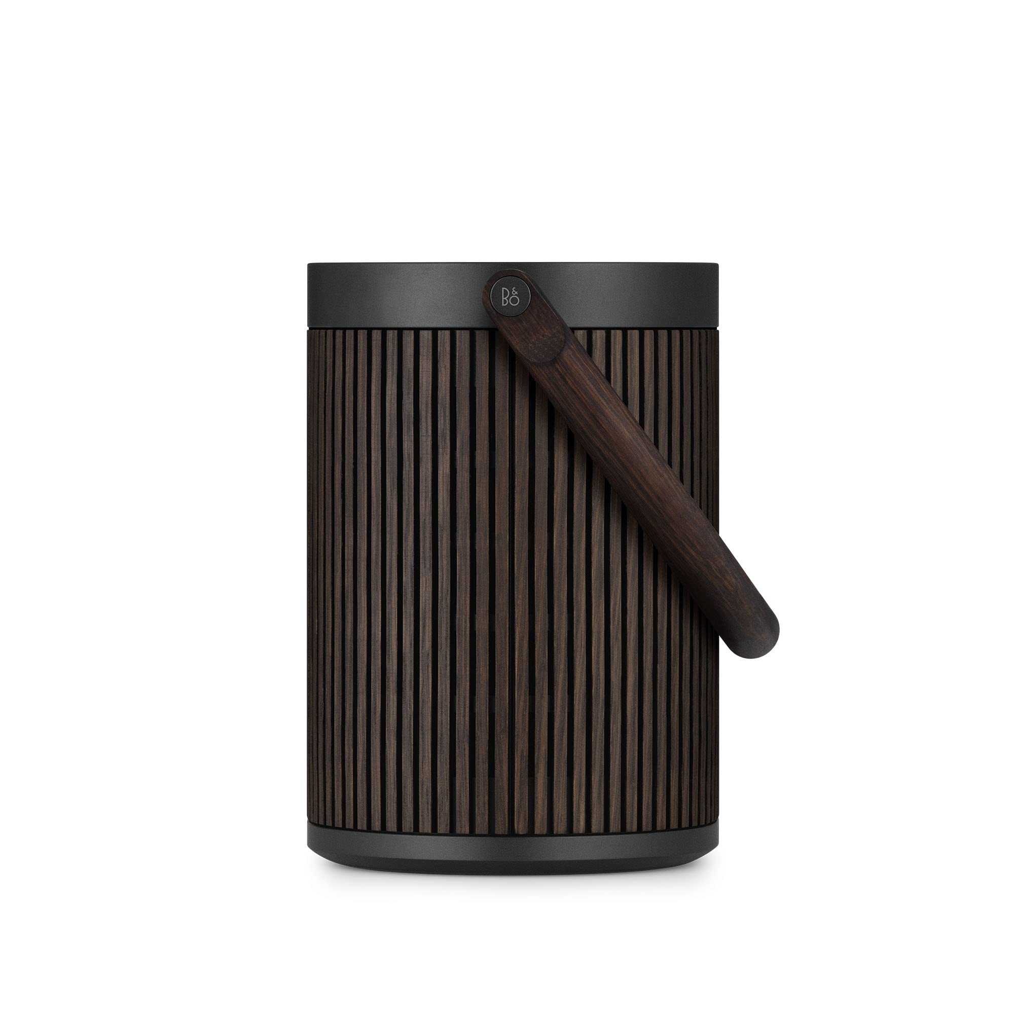 A5 Beosound - Modular Portable Bluetooth Speaker with 360° Sound, Wireless Charging, Long Battery Life, Indoor & Outdoor, Dark Oak