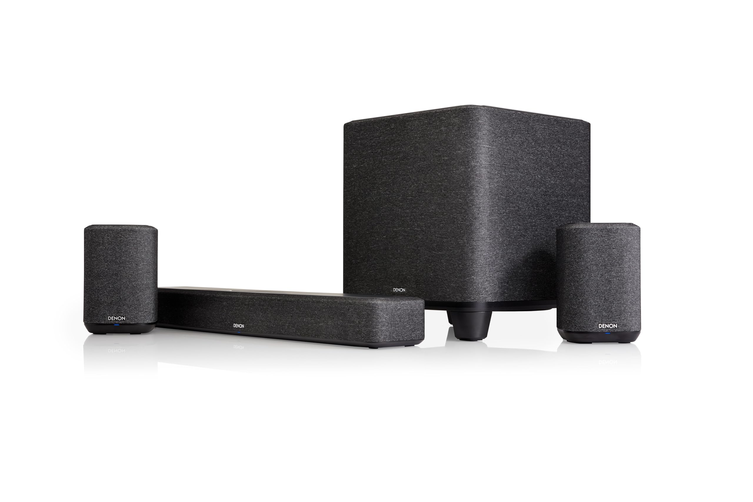 Wireless 5.1 Dolby Atmos Surround Sound System with Soundbar, Dual Wireless Speakers & Subwoofer, Wi-Fi & Bluetooth Streaming