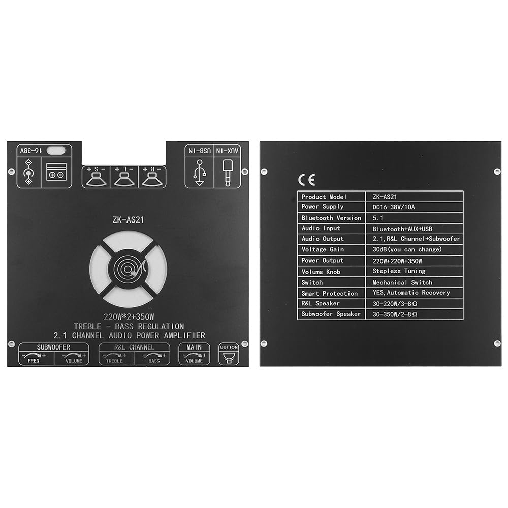 DollaTek 2.1 Bluetooth Power Amplifier Board