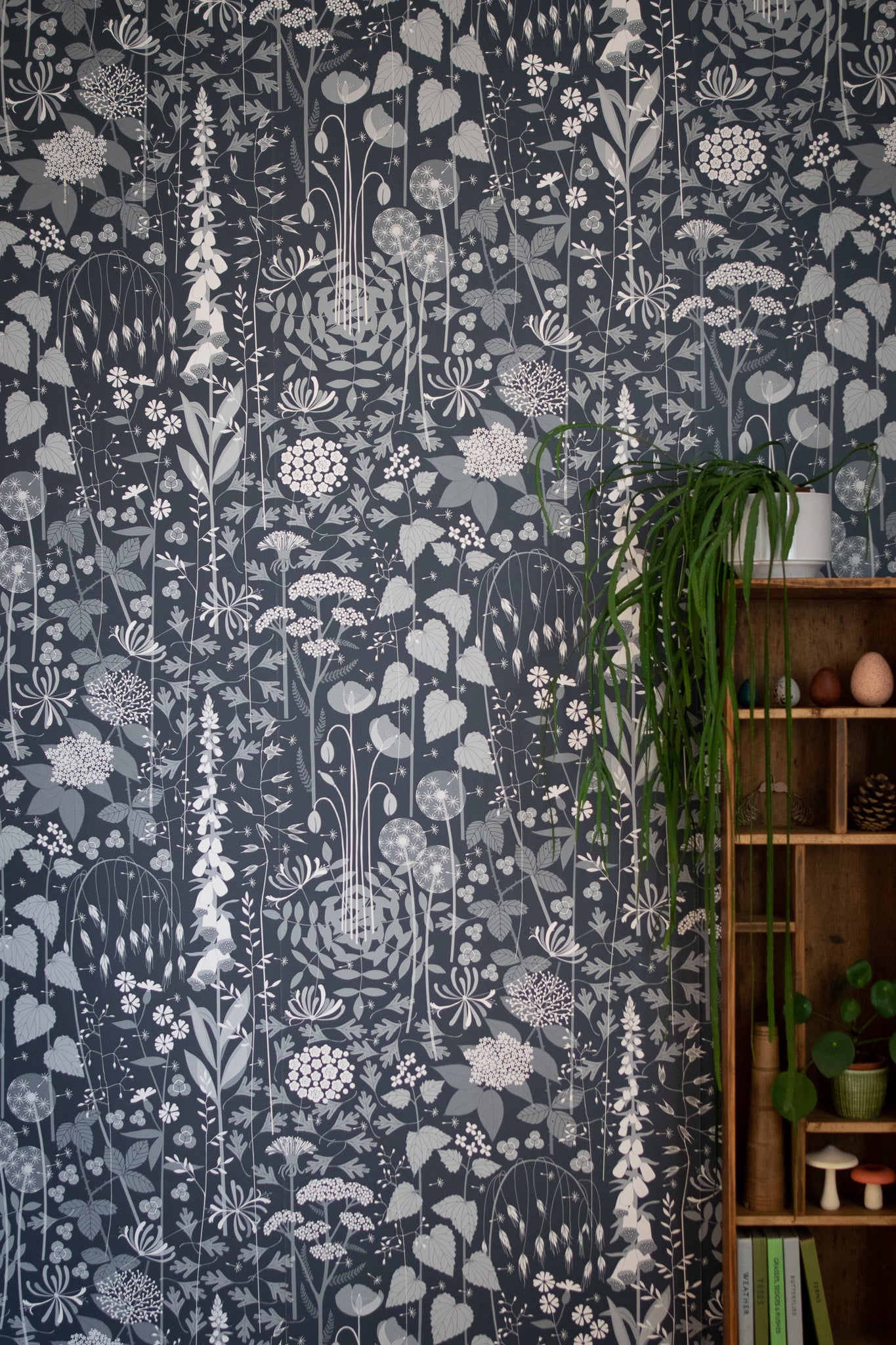 Hedgerow wallpaper in Nocturne