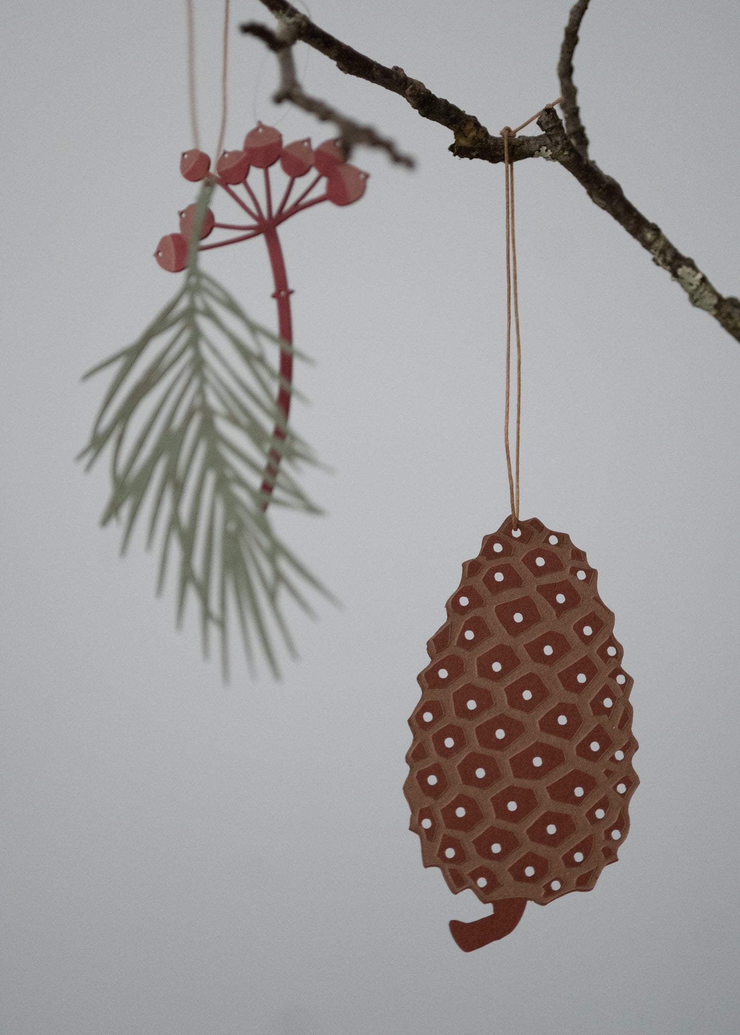 Fir cone decoration
