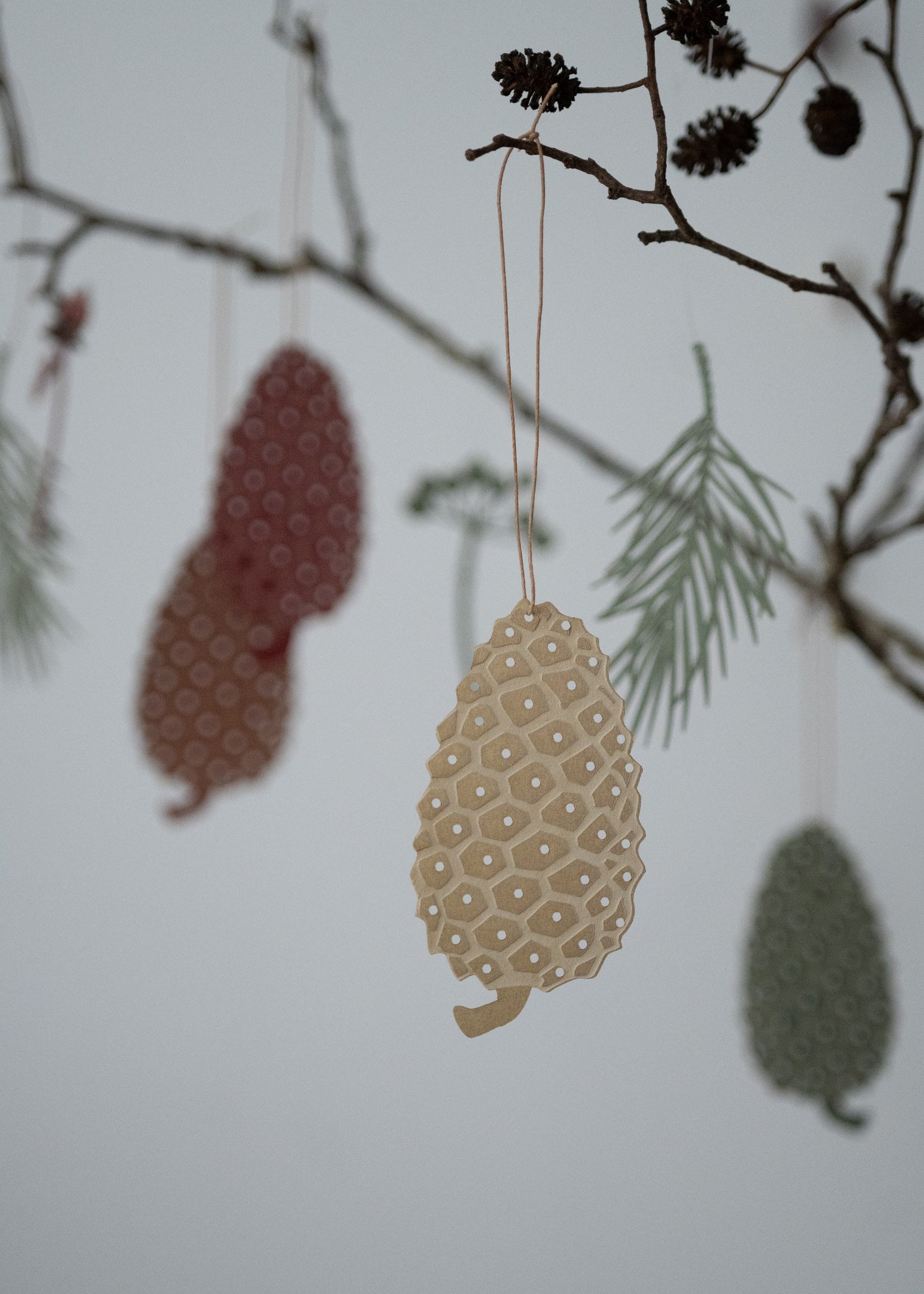 Fir cone decoration