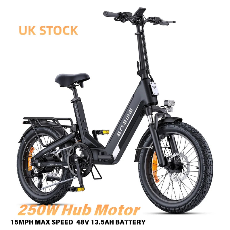 250W 20” Folding Electric Bike 48V 13.4Ah – Commuter Adult E-Bike